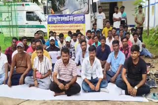 Ambulance Drivers Strike In Deoghar