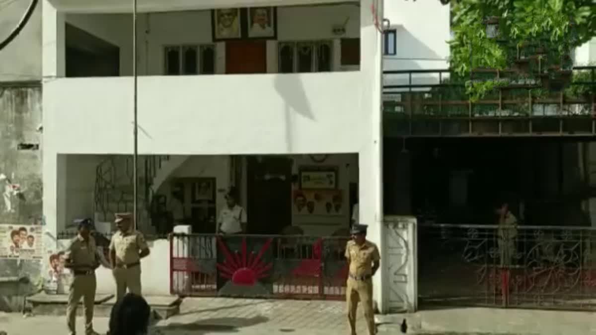 Enforcement Directorate raid at tn minister and his son house