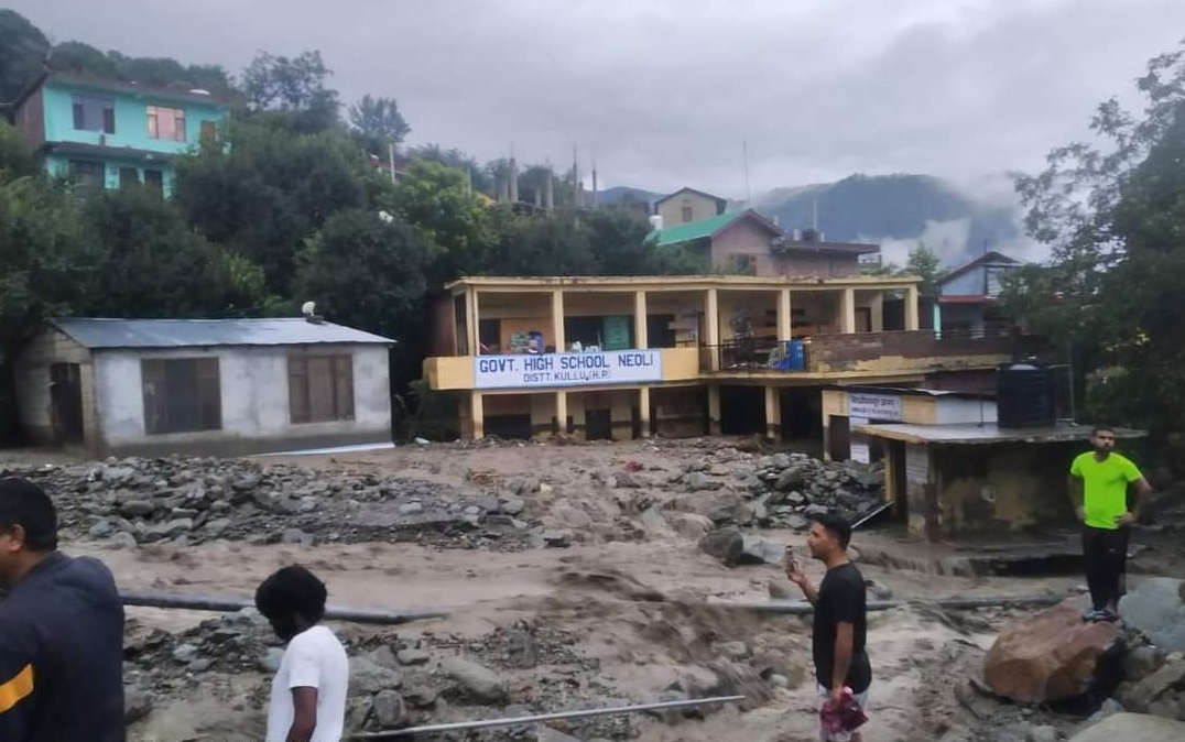 Cloud Burst in Kullu.