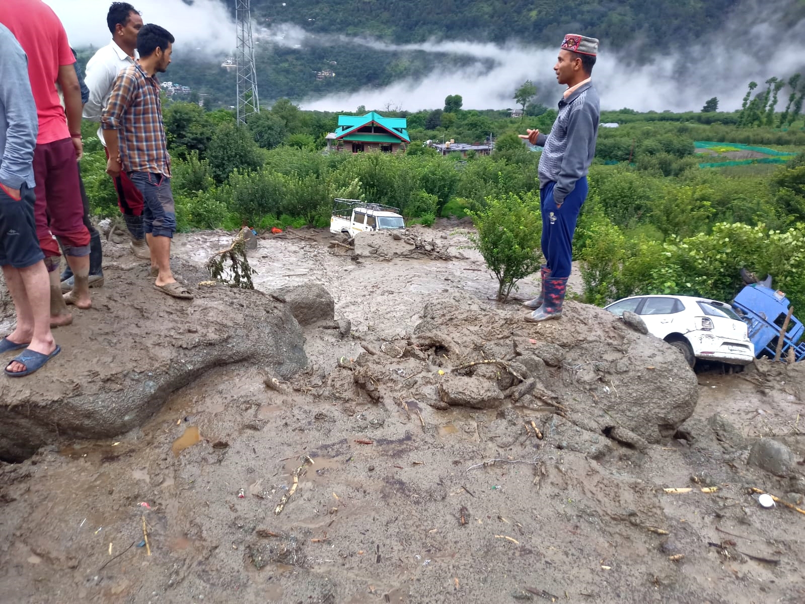 Cloud Burst in Kullu.