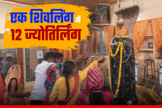 12 Jyotirlingas in Shivling