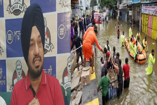 Gurpreet Ghuggi appealed to the people to walk together to help the floGurpreet Ghuggi appealed to the people to walk together to help the flood victimsod victims