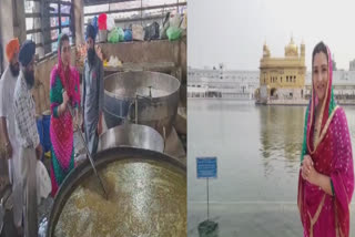 Sachkhand Sri Darbar Sahib bowed down to Tina Ahuja