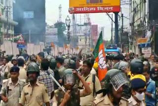 Patna Lathicharge