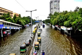 Delhi  Flood Drone visuals