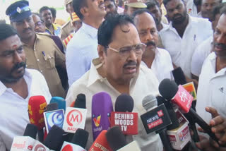 Minister Duraimurugan said in Vellore he dont know about the ed raid at Minister Ponmudi house