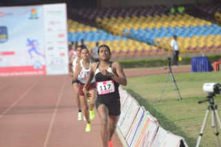 KM Chanda, a poor farmer's daughter, is a dedicated and determined athlete from Mirzapur, showcasing her prowess on the regional stage, competing against top athletes from various Asian countries who won a Silver medal for India in the 800-meter race. The championship was held in Bangkok, and they saw an impressive display of talent, but it was Chanda's outstanding skills and unwavering spirit that earned her the well-deserved silver medal.