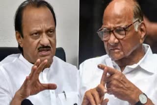 Ajit Pawar meeting with Sharat Pawar  Ajit Pawar  Sharat Pawar  ശരത് പവാറുമായി അപ്രതീക്ഷ കൂടിക്കാഴ്‌ച  അജിത് പവാര്‍  അനുഗ്രഹം തേടാനെത്തിയതെന്ന് പ്രഫുല്‍ പട്ടേല്‍  പ്രഫുല്‍ പട്ടേല്‍  മൗനം പാലിച്ച് ശരത് പവാര്‍  ജയന്ത് പട്ടീല്‍  അജിത് പവാറിന്‍റെ അപ്രതീക്ഷ കൂടിക്കാഴ്‌ച