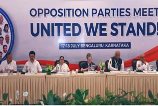 Opposition parties dinner meeting in Karnataka's Bengaluru