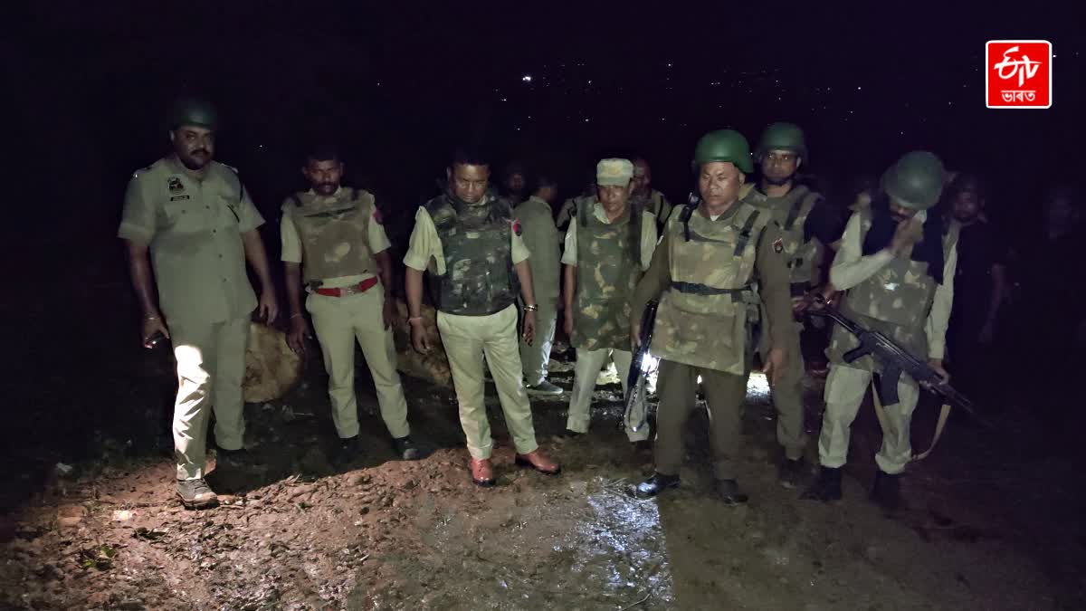 Police firing at Mizoram border