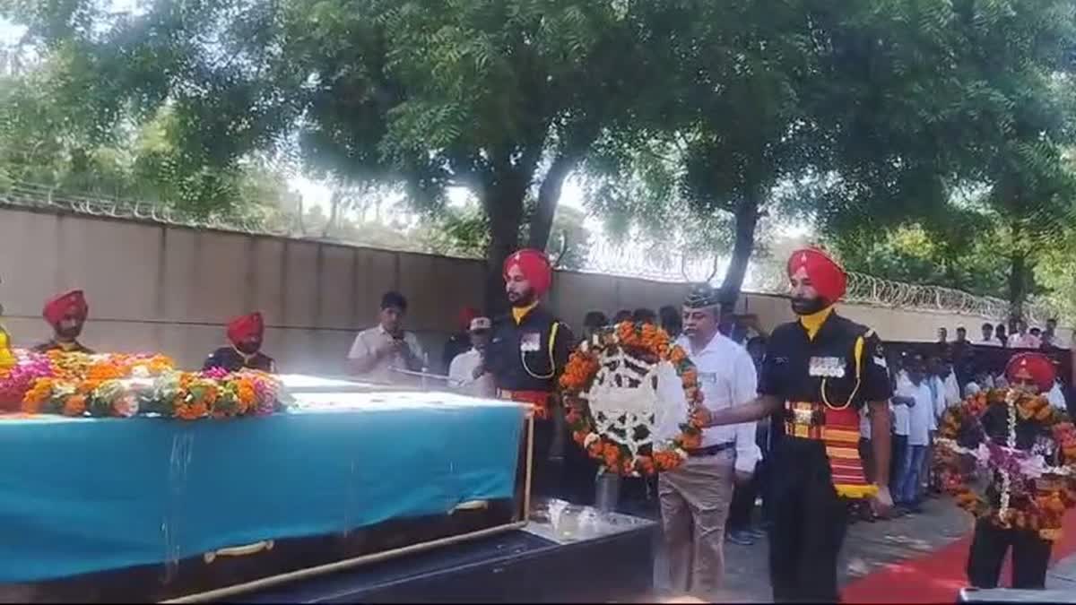 Mortal Remains Of Two Rajasthan Soldiers Killed In Doda Encounter In Jammu And Kashmir Reach Home