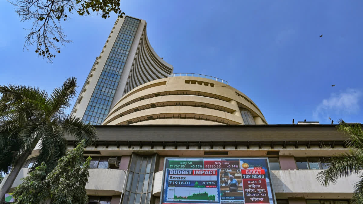 Bombay Stock Exchange (BSE) Building in Mumbai.