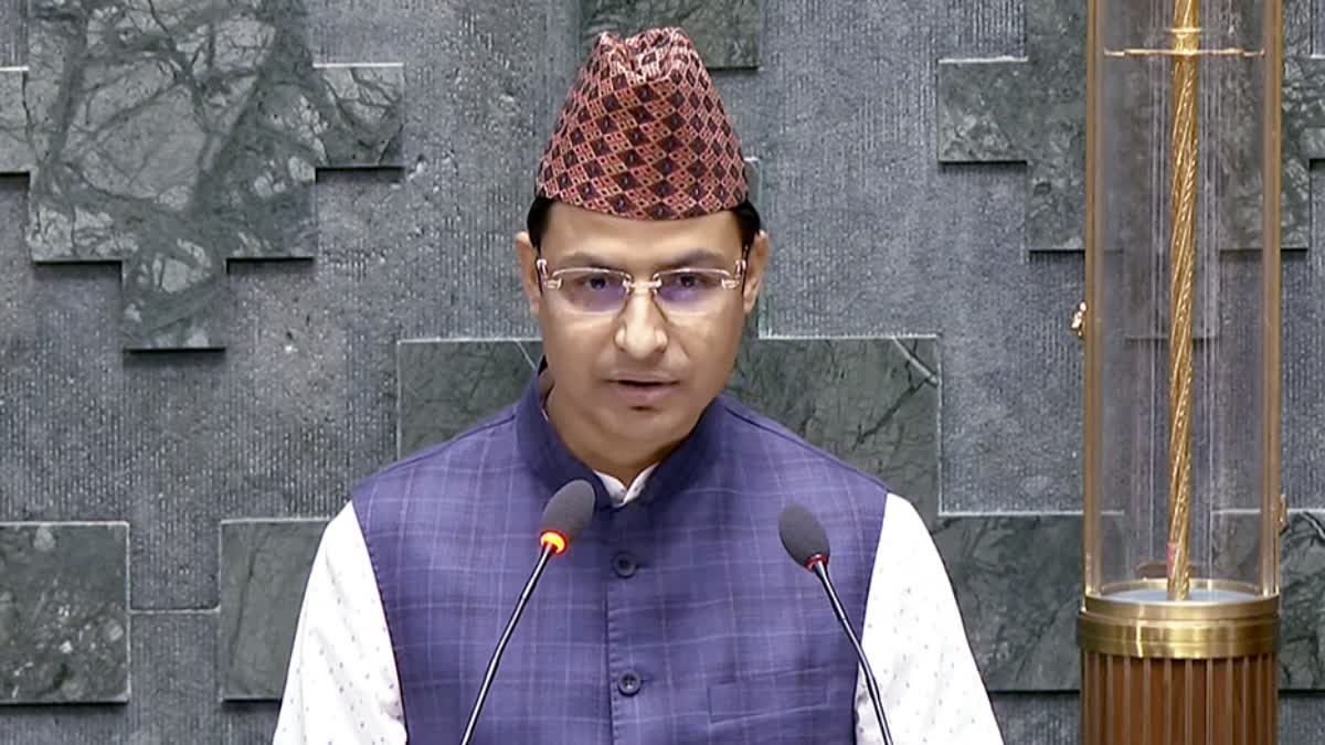 Darjeeling MP Raju Bista