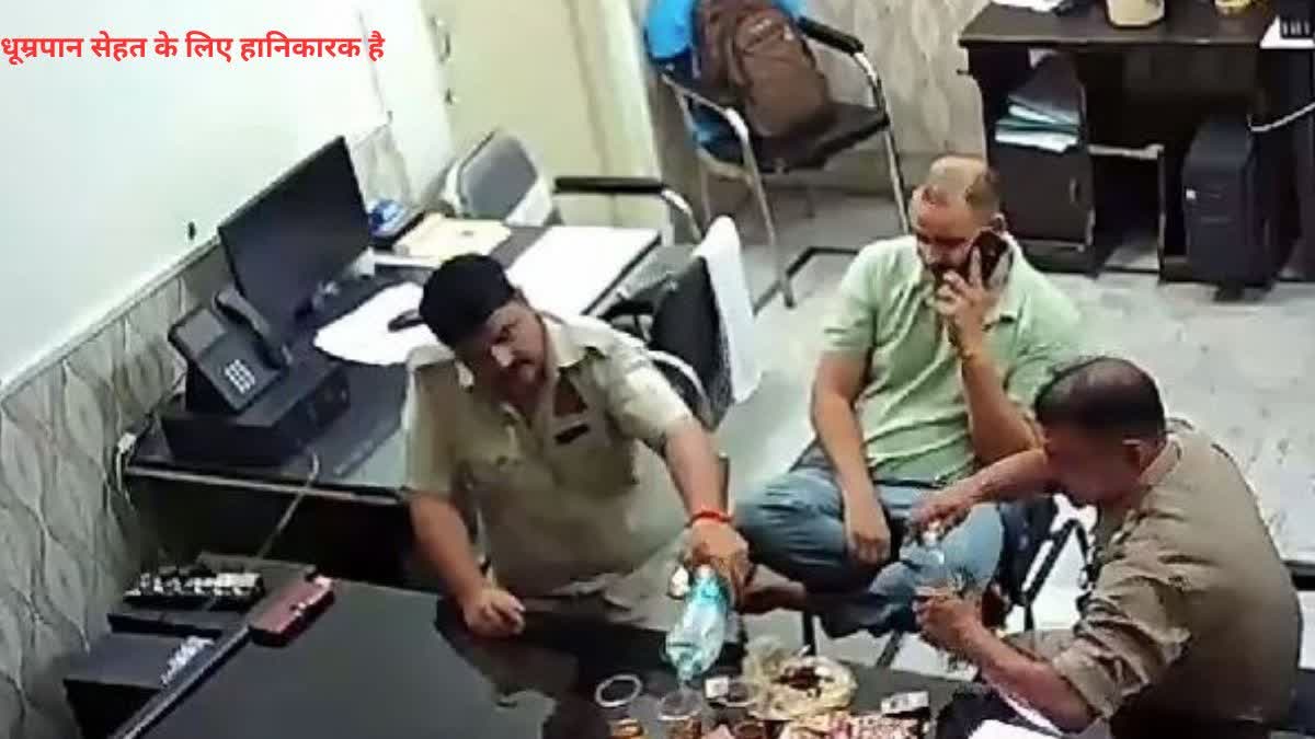 3 पुलिसकर्मियों ने छलकाए जा