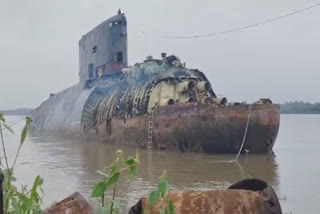 INS Sindhudhwaj: After 35 Years of Service, Submarine Dismantling Begins in Kannur