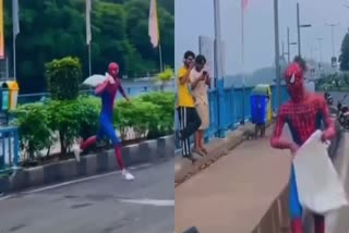 BHOPAL SPIDER MAN CLEANING