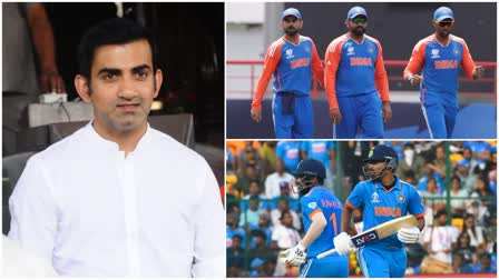 Gautam Gambhir discusses squad for sri lanka tour with selection committee