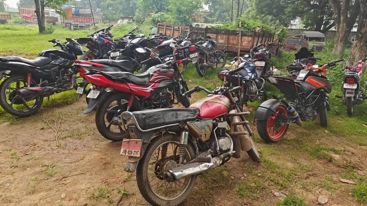 Police took action against modified Bike silencer