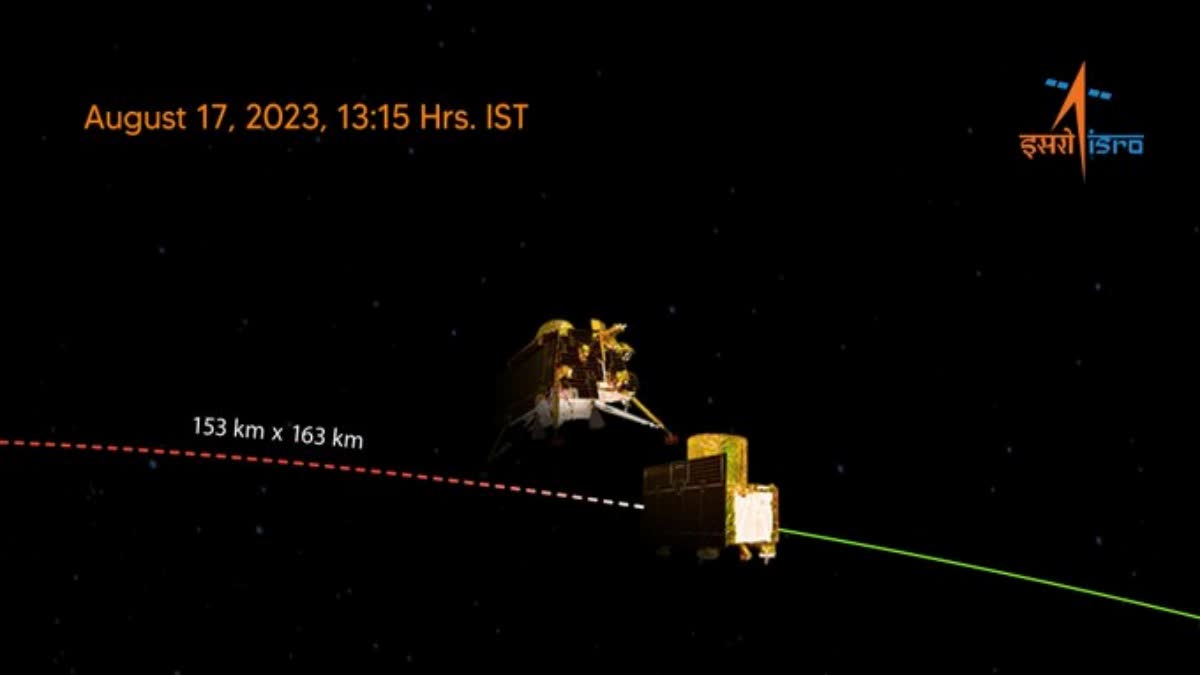 Chandrayaan 3 Propulsion Module Separation