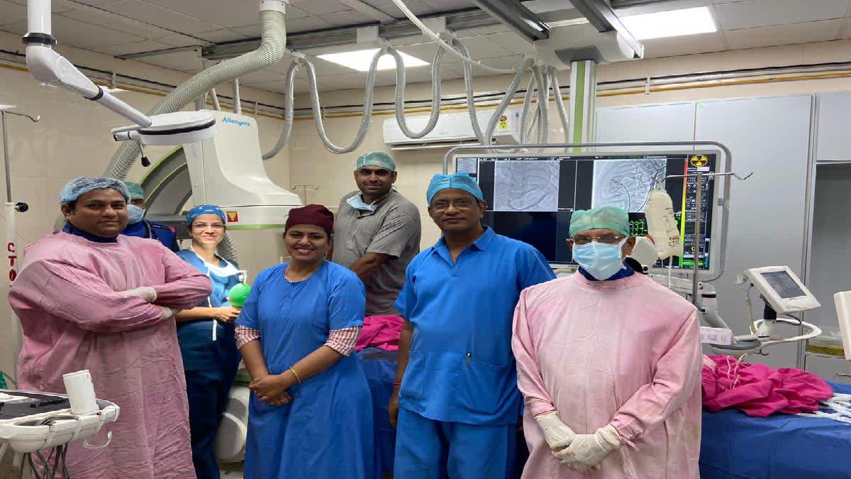 Doctors perform rare heart surgery on nine day old girl