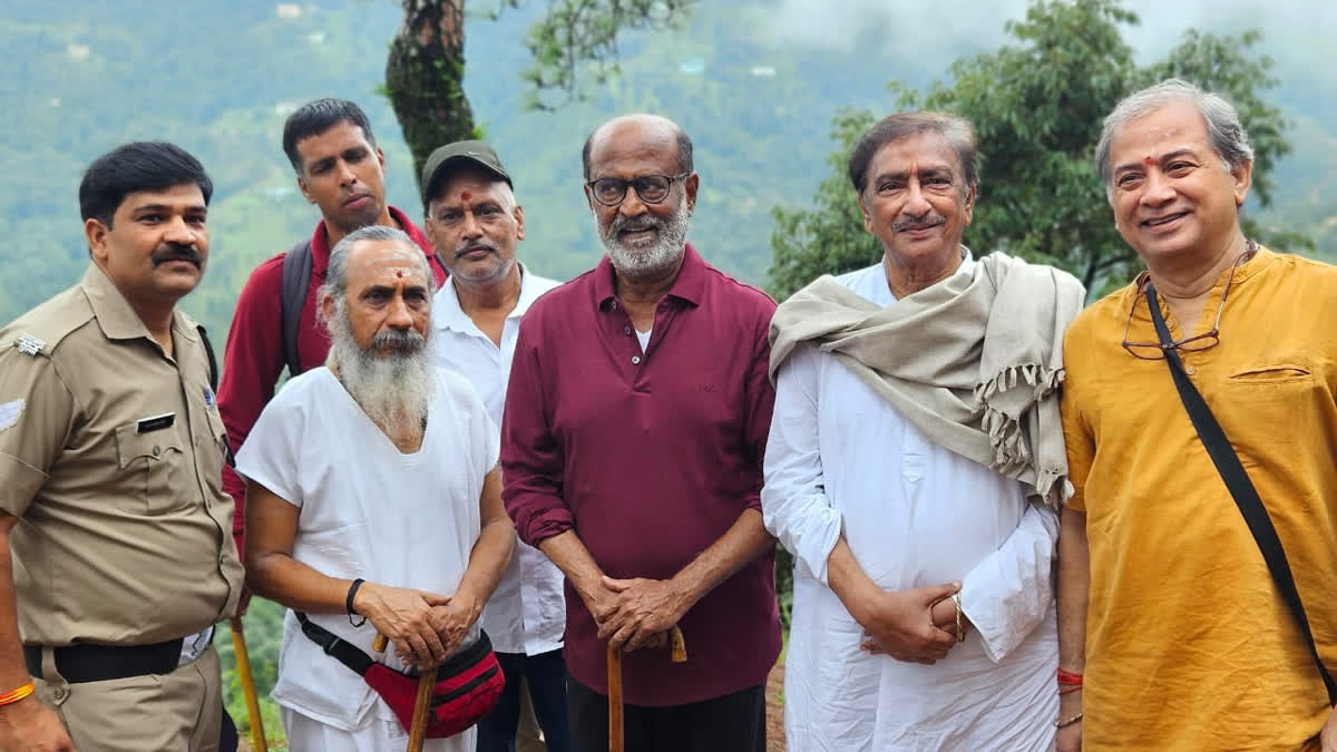 Rajinikanth in Uttarakhand