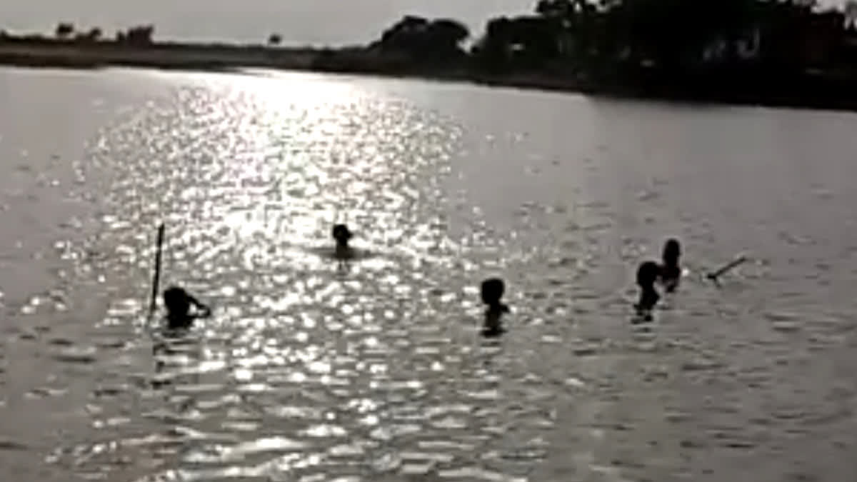 Three labourers drowned in pond while bathing in Bhilwara