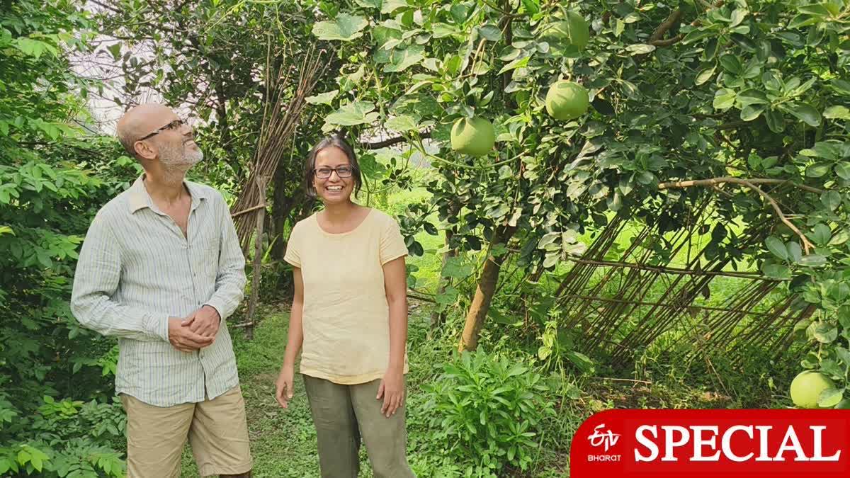 Couple returns to India to do farming