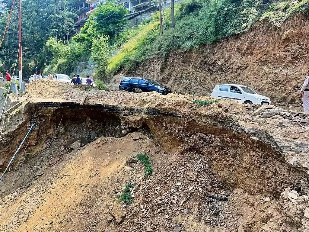 devastation in Shimla