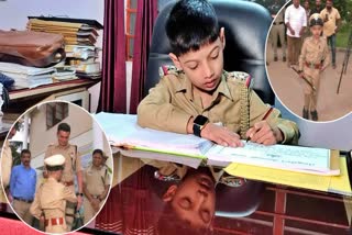 Young Boy Battling Heart Ailment Realizes Dream as Honorary Police Inspector in Shivamogga  Shivamogga  അസാൻ ഖാൻ  Asan khan  Azan khan  ബെംഗളൂരു  karnmataka