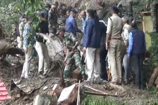 Himachal temple tragedy Rescuers fish out body of varsity professor 7 still feared trapped