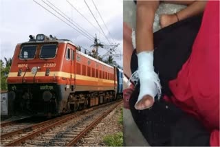 Girl leg stuck in commode of running Avadh Express