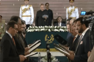 Interim Pak PM Kakar's 18-member Cabinet takes oath