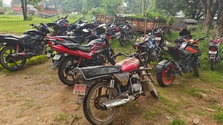 Police took action against modified Bike silencer