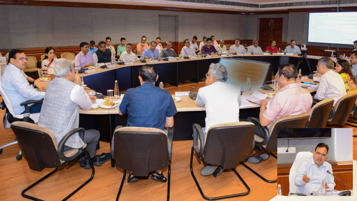 CM bhajanlal review meeting