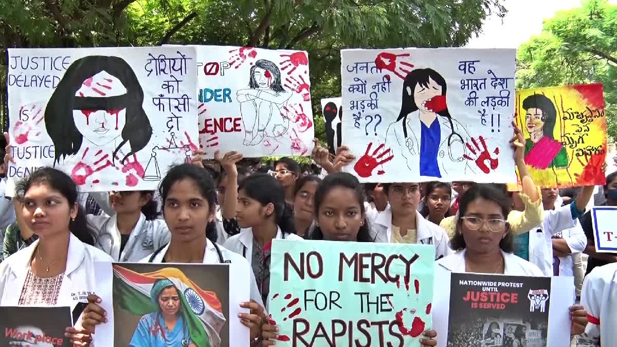 Telangana Doctors Protest in Telangana