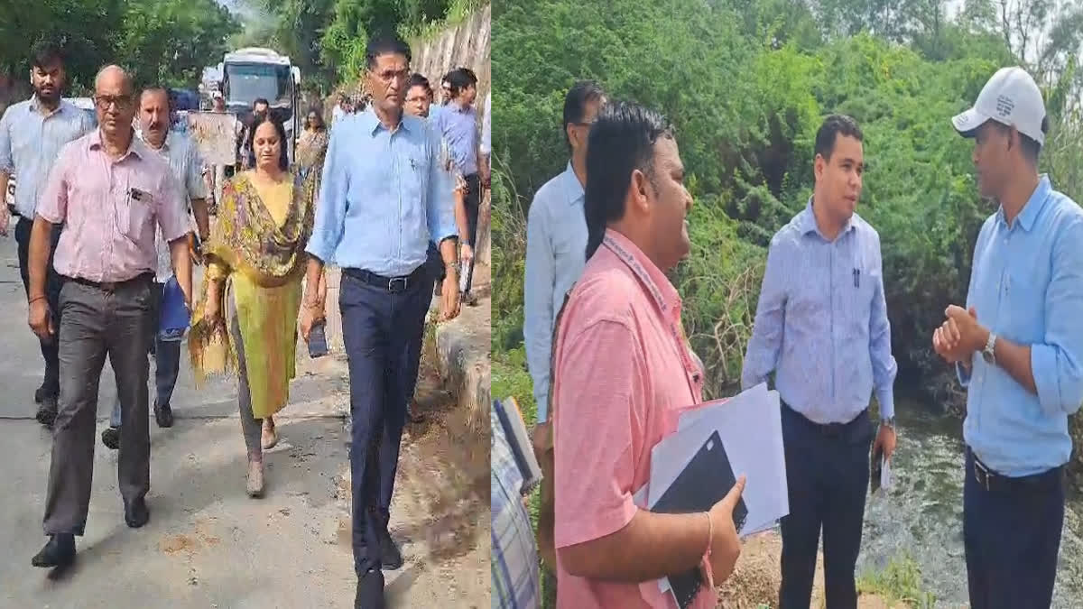 Officials visited Jaipur city