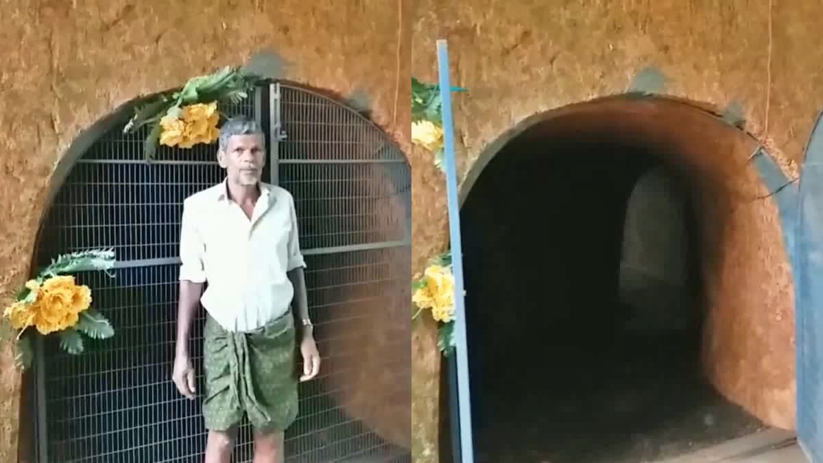 Kerala Thomas Digs an 88-Meter Tunnel by Hand in Kannur