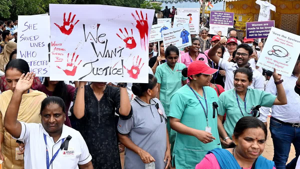 Anger over rape and murder of doctor