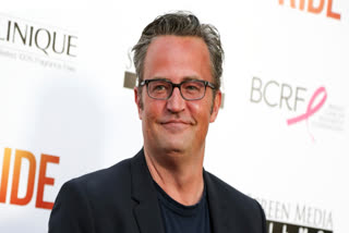 FILE -Matthew Perry appears at the premiere of "Ride" in Los Angeles on April 28, 2015.