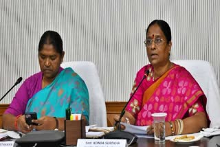 Minister Konda Surekha Review On Forest Waste Lands