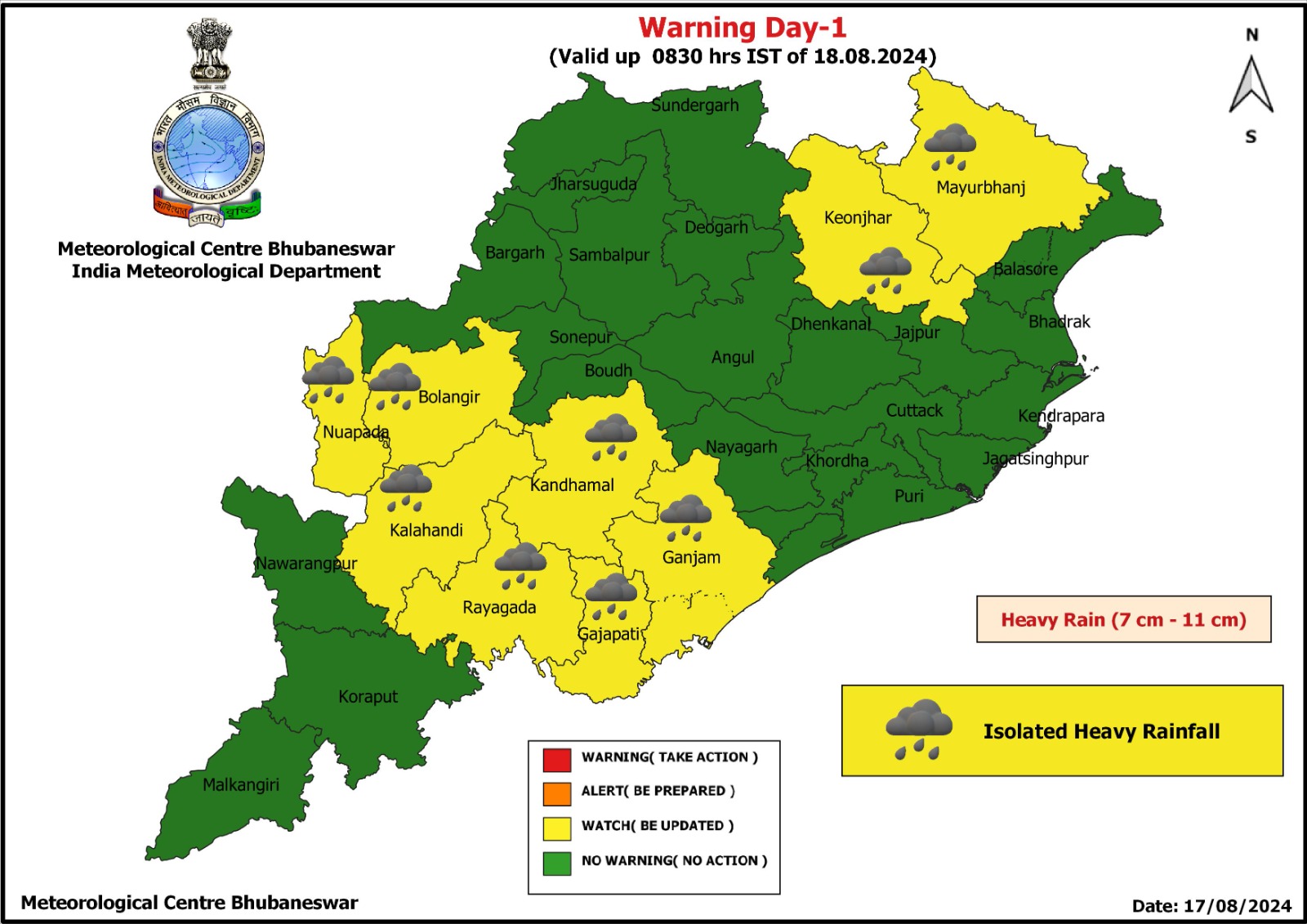 Odisha Weather Update