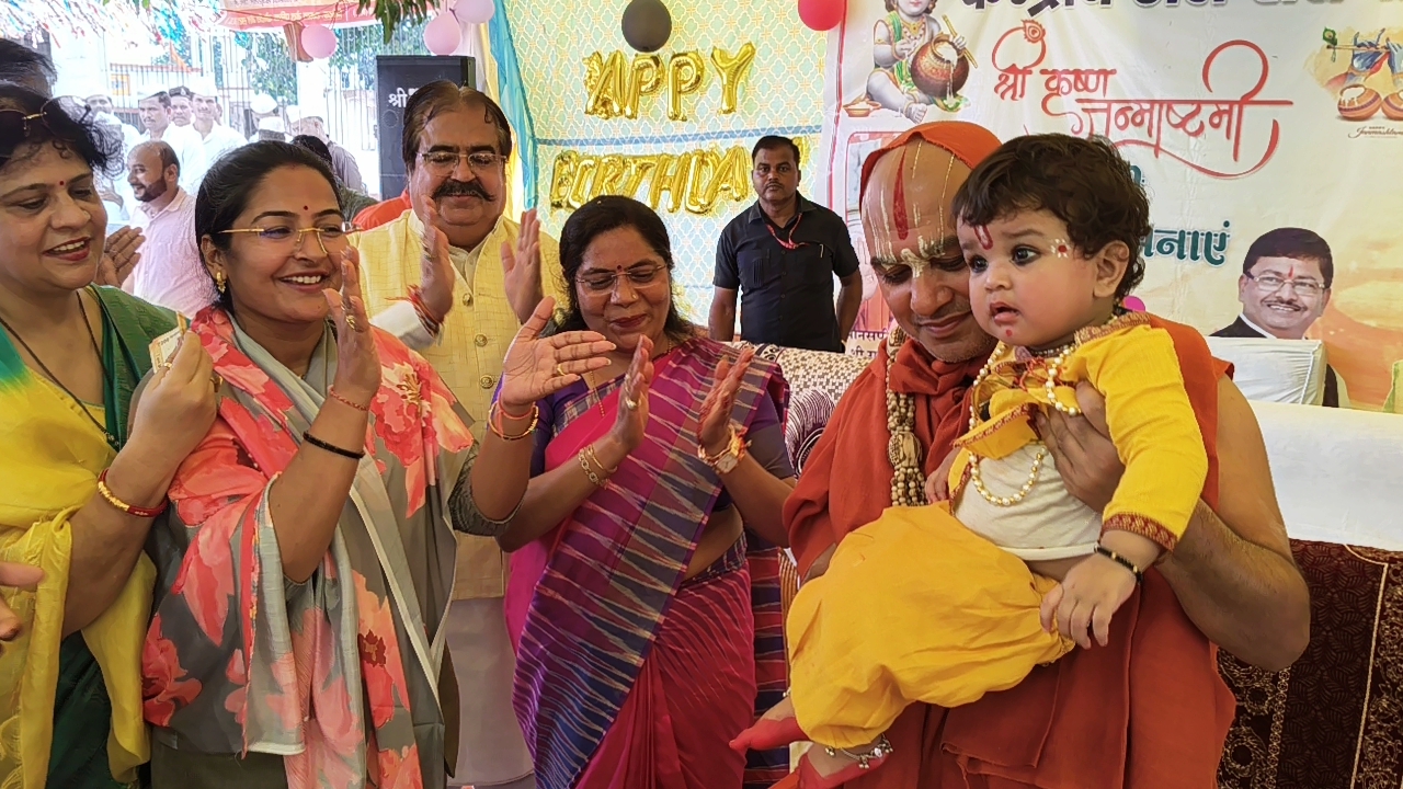 Krishna Janmashtami celebrated Satna jail