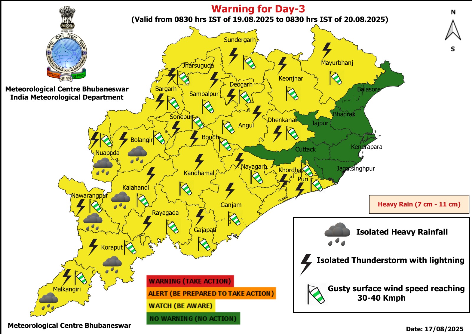odisha Weather update