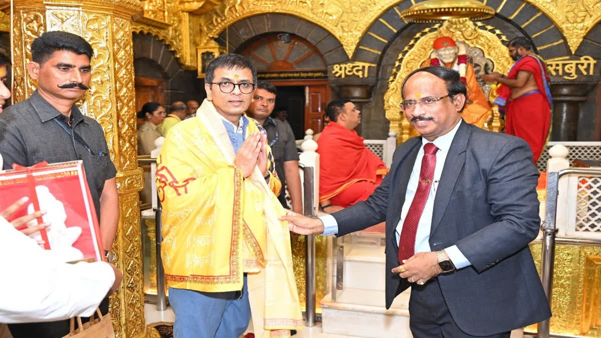 Shirdi Chief Justice Dr Dhananjay Y Chandrachud