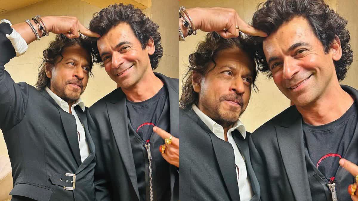 સુલીલ ગ્રોવરે શાહરુખ ખાન સાથે પોસ્ટ કરી અદભૂત તસવીર, હરભજન સિંહે કરી કોમેન્ટ