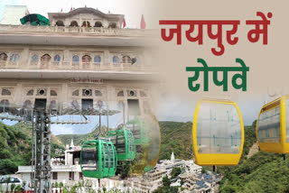 Ropeway at Samod Jaipur