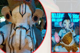 Two special Ganesh idols in Bilaspur