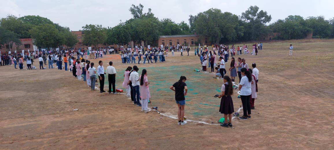 World Record For Creating Indian Map By Students