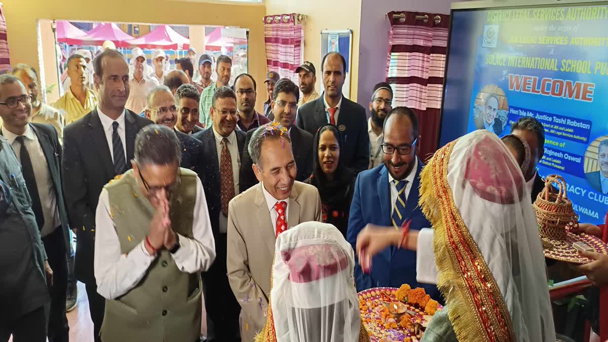 Jammu and Kashmir and Ladakh High Court Chief Justice Tashi Rabstan inaugurated the Legal Literacy Club