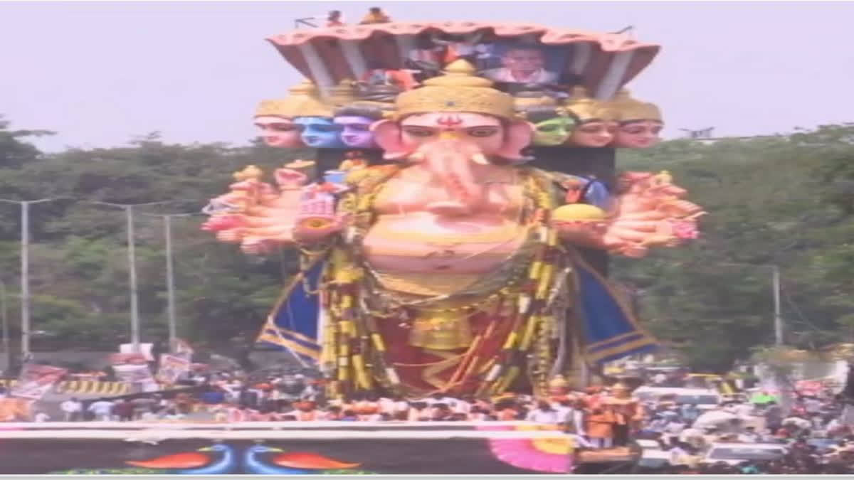 The Khairatabad Mahaganapati immersion concluded with spectacular fervour, marking the end of a 10-day celebration with an unprecedented display of devotion.